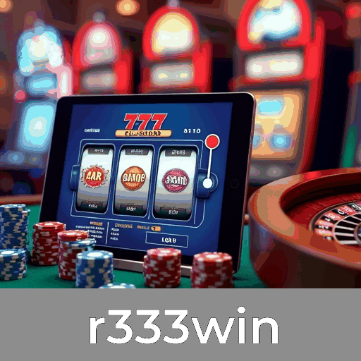 r333win: Slots Gigantes, Mesa Estratégica, Dealer Imersivo
